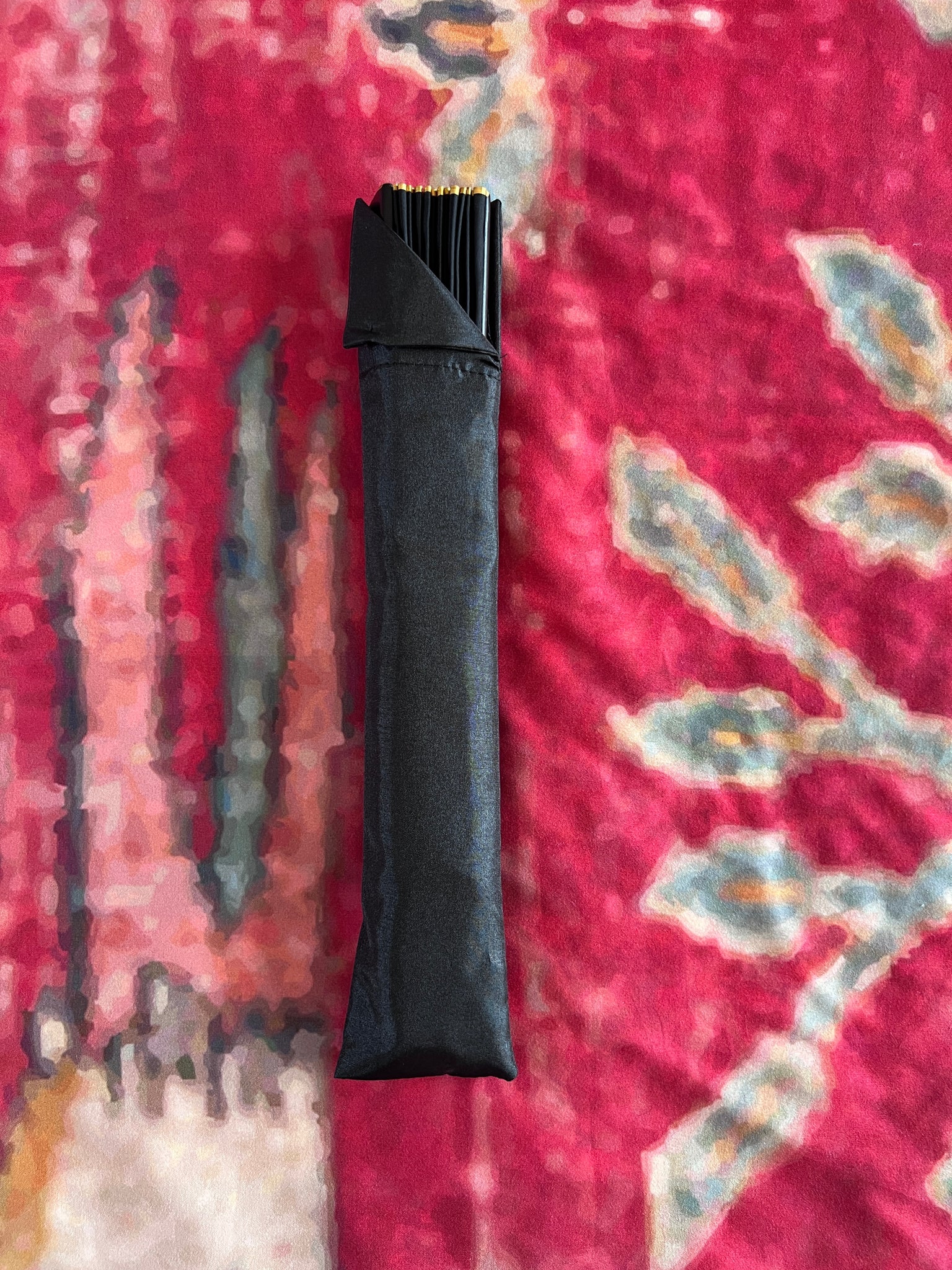 Handmade Silk Hand Fan Large