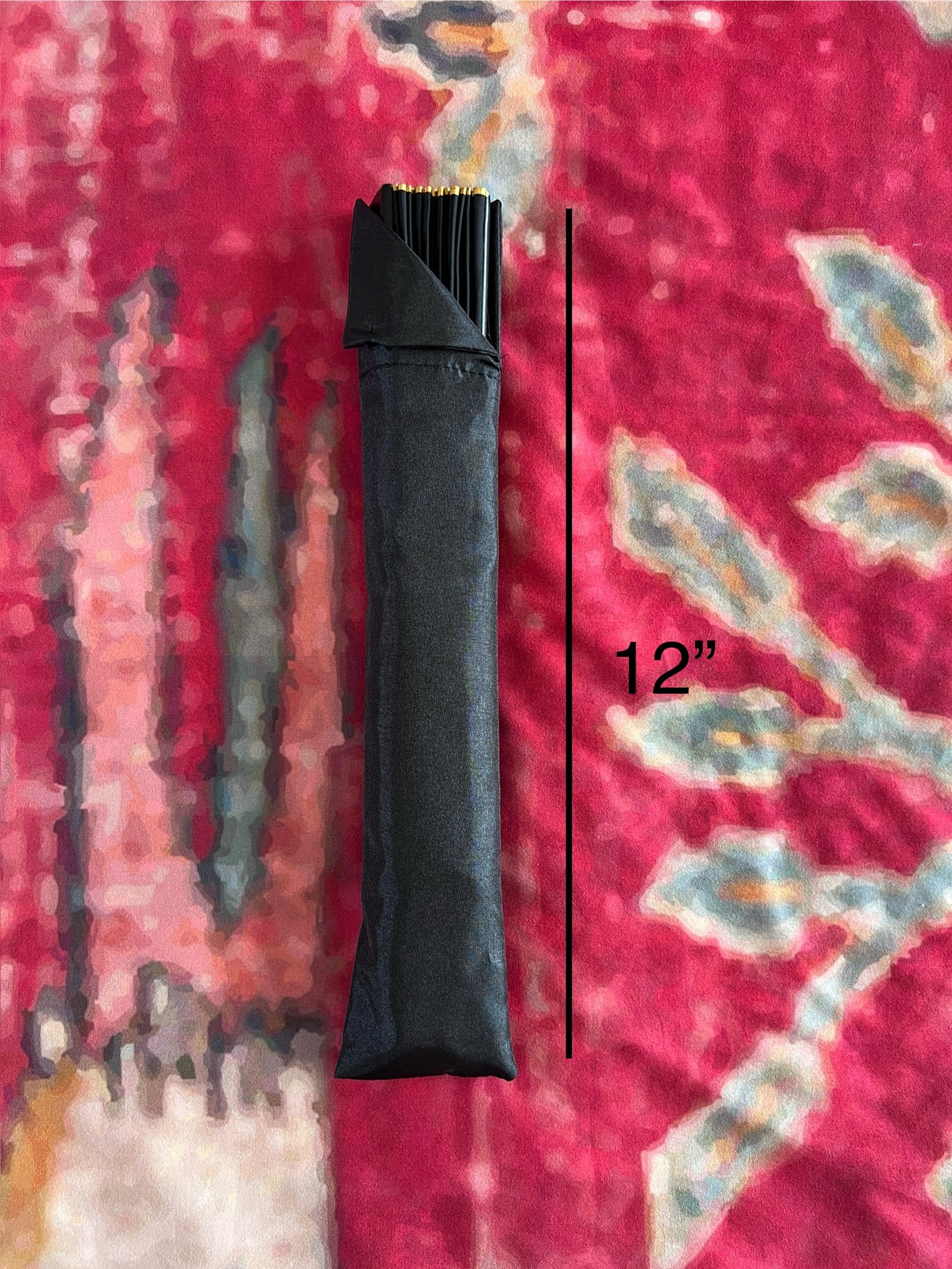 Handmade Silk Hand Fan Large