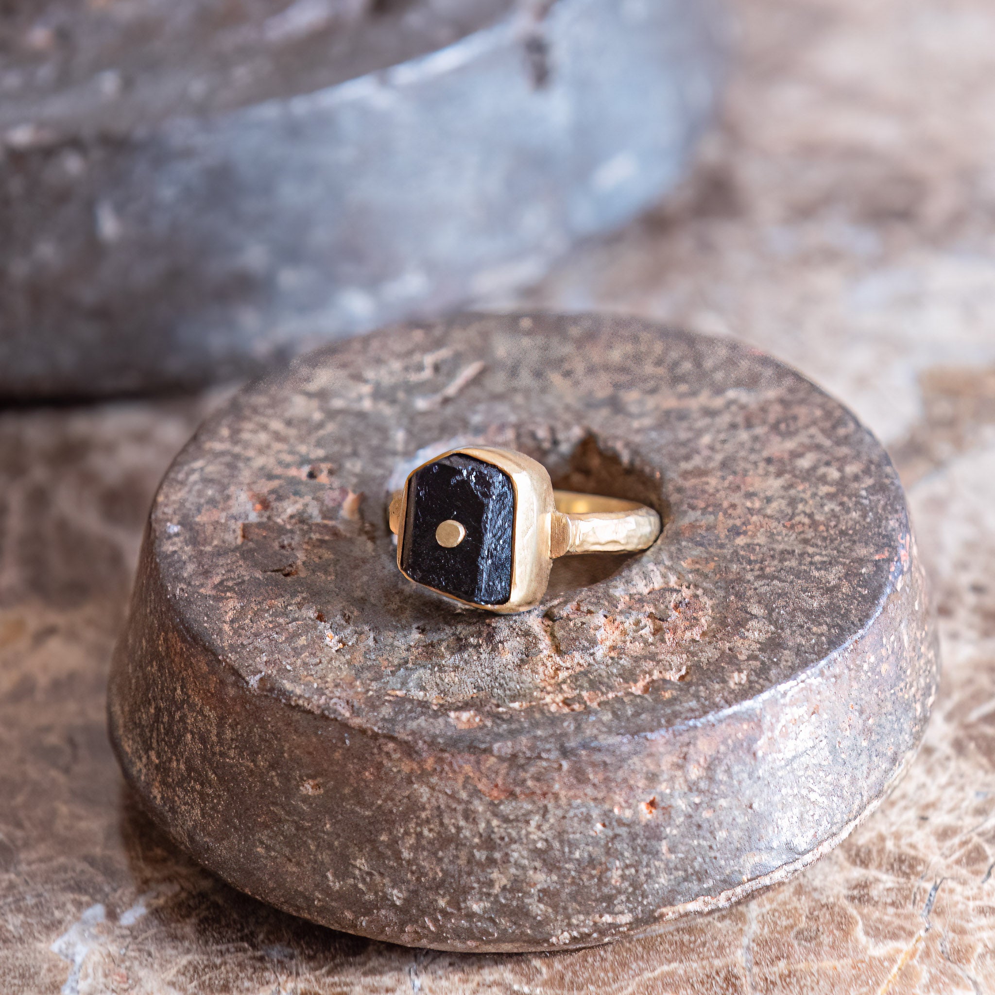 NEW ARRIVAL! Black Tourmaline Ring