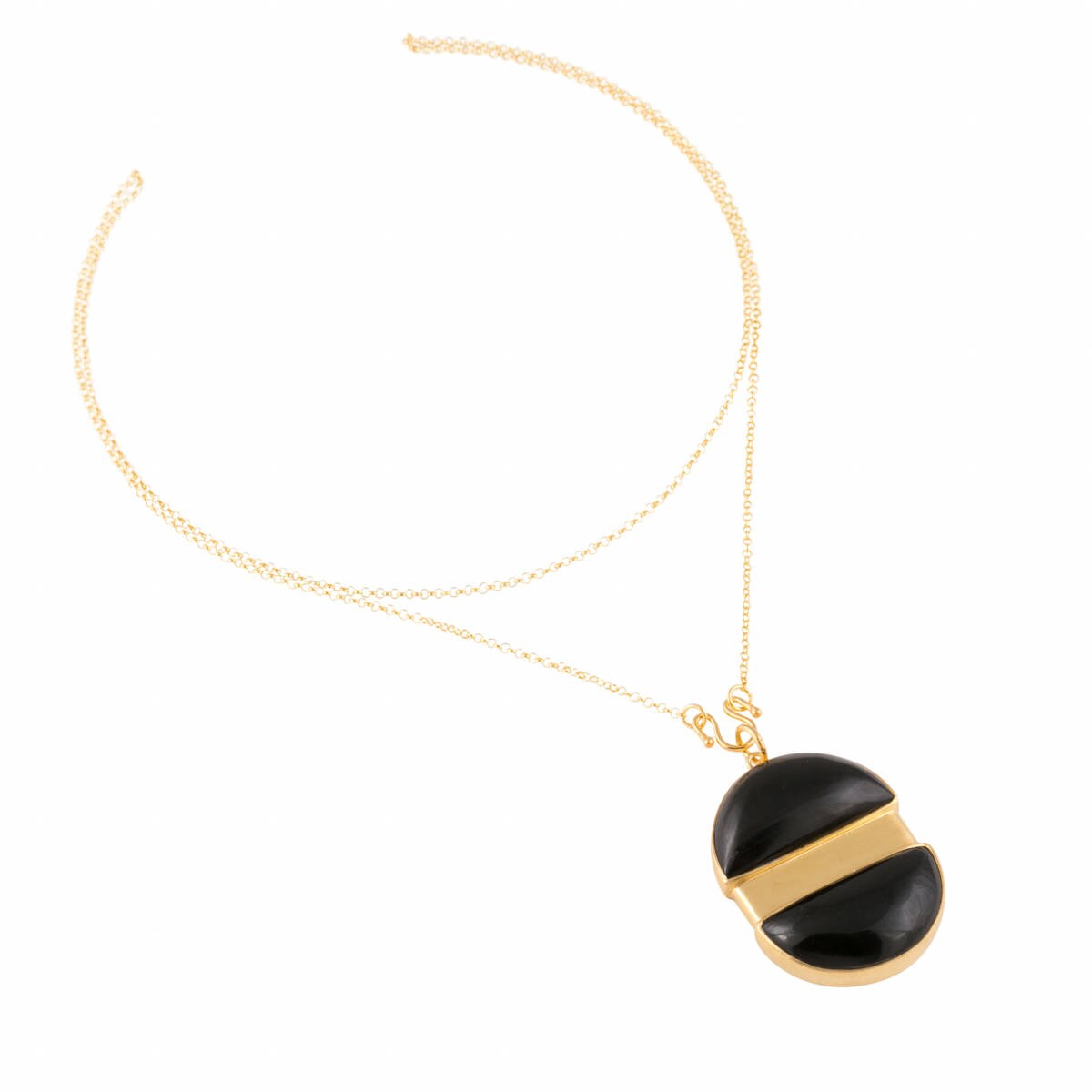 Day and Night Necklace Black