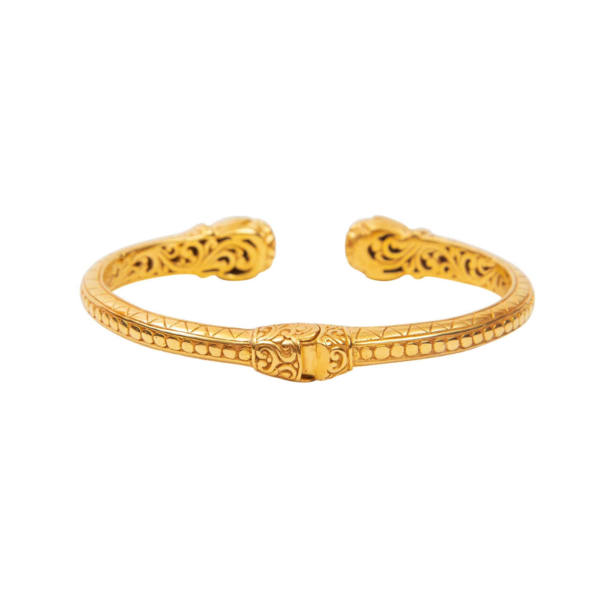 Golden Lotus Bracelet