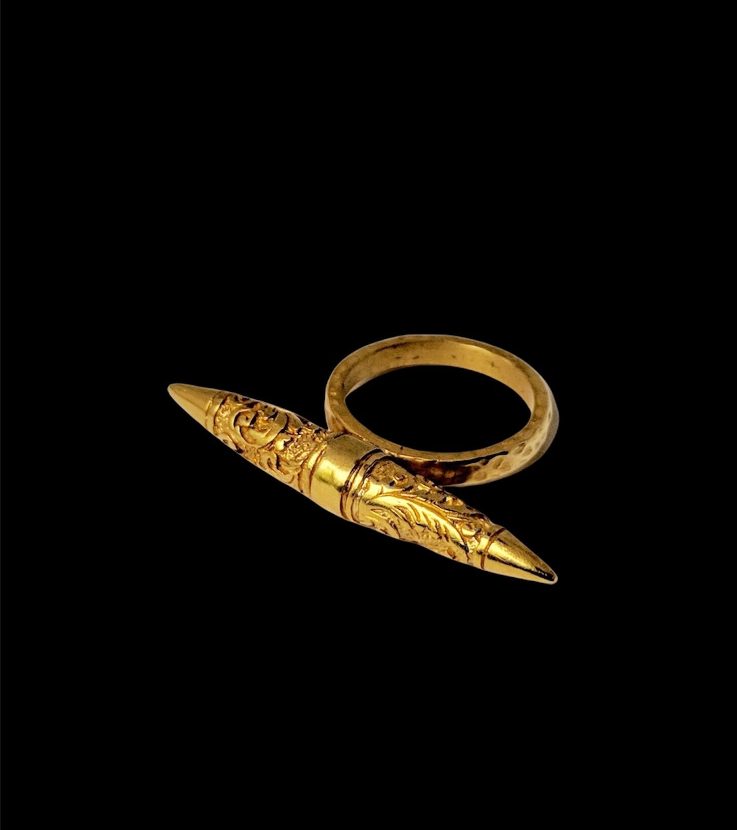Golden Bullet Ring