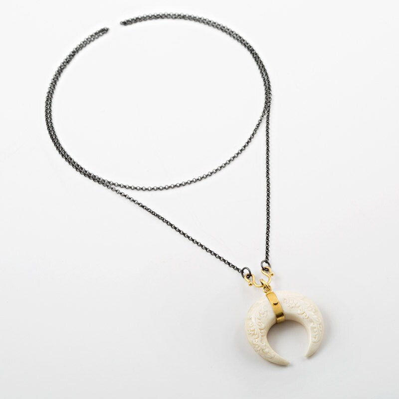 Golden Horn Pendant